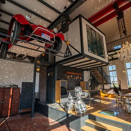 150qm Design Loft Pumpensaal Im Historischen Wasserwerk * تكلنبورغ