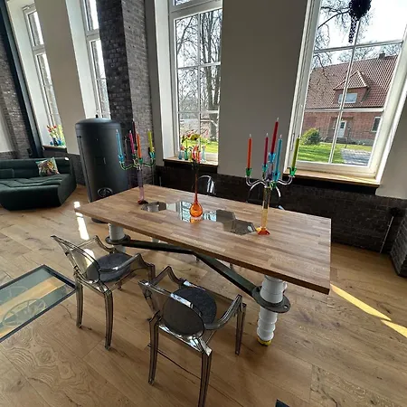 150qm Design Loft Pumpensaal Im Historischen Wasserwerk * تكلنبورغ