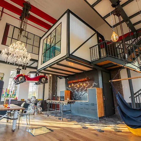 Loft Pumpensaal Im Historischen Wasserwerk Tecklenburg 150Qm Aussergewoenliches Erlebnis Apartman Tecklenburg